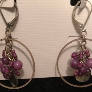 Purple Earrings